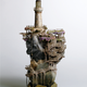 Illustration for article titled Artist transforms bonsai trees and empty cans into insane Lilliputian cities